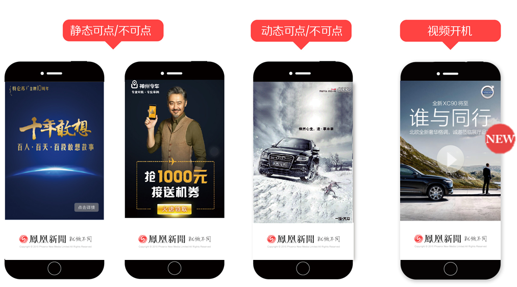 凤凰网广告展现形式