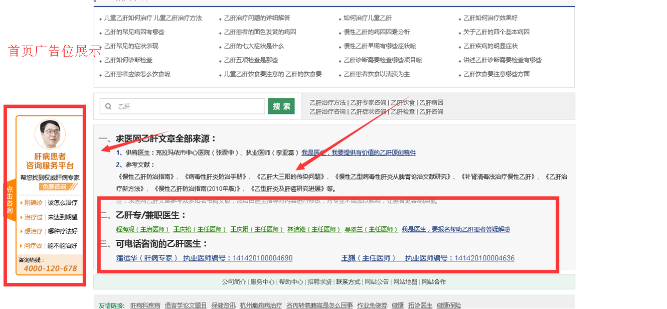 求医网广告推广形式